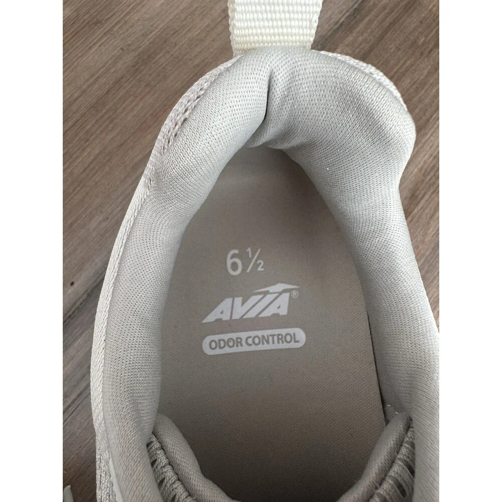 Avis Women’s Running Shoes Size 6.5 Beige Blue Yellow Orange Athletic Sneakers